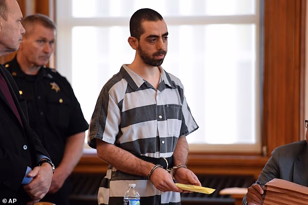 Hadi Matar, pictured in 2025, has been found guilty of federal terrorism charges and could spend the rest of his life in prison