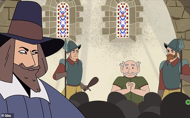 The BBC has compared Guy Fawkes to Nelson Mandela and dubbed him an 'astonishing activist'