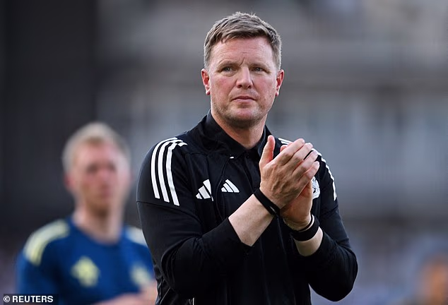 Eddie Howe delivered an emotional farewell statement to Newcastle United fans on Friday