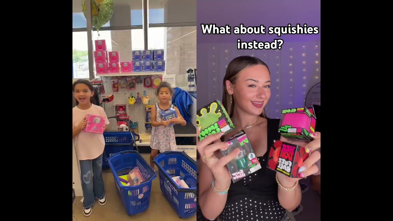 Squishies or money?