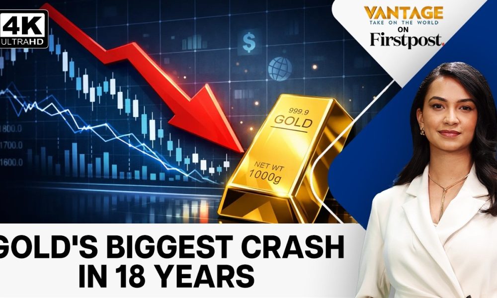 Why Is Gold Crashing? Biggest Fall Since the 2008 Financial Crisis | Vantage on Firstpost | 4K