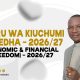 UHURU WA KIUCHUMI NA FEDHA - 2026/27 (ECONOMIC & FINANCIAL FREEDOM)  / REV. DR. ELIONA KIMARO
