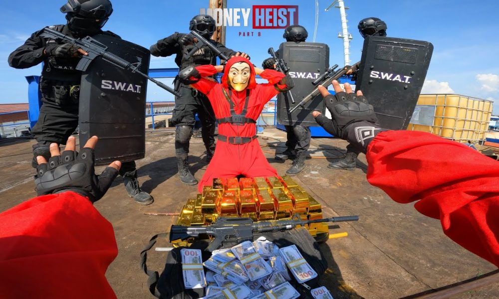 PARKOUR VS MONEY HEIST! 8