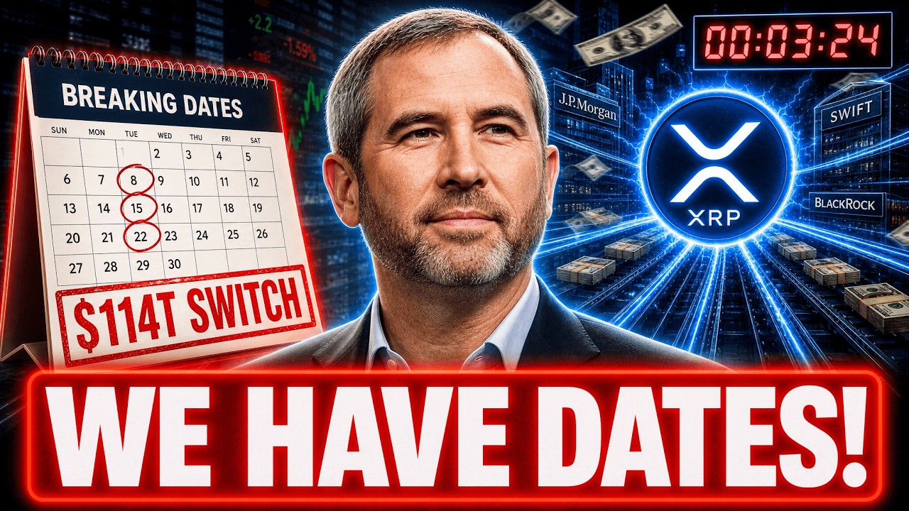 XRP HOLDERS: WE FINALLY HAVE THE DATES! $114T SWITCH INCOMING