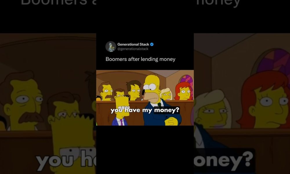 Boomers after lending money