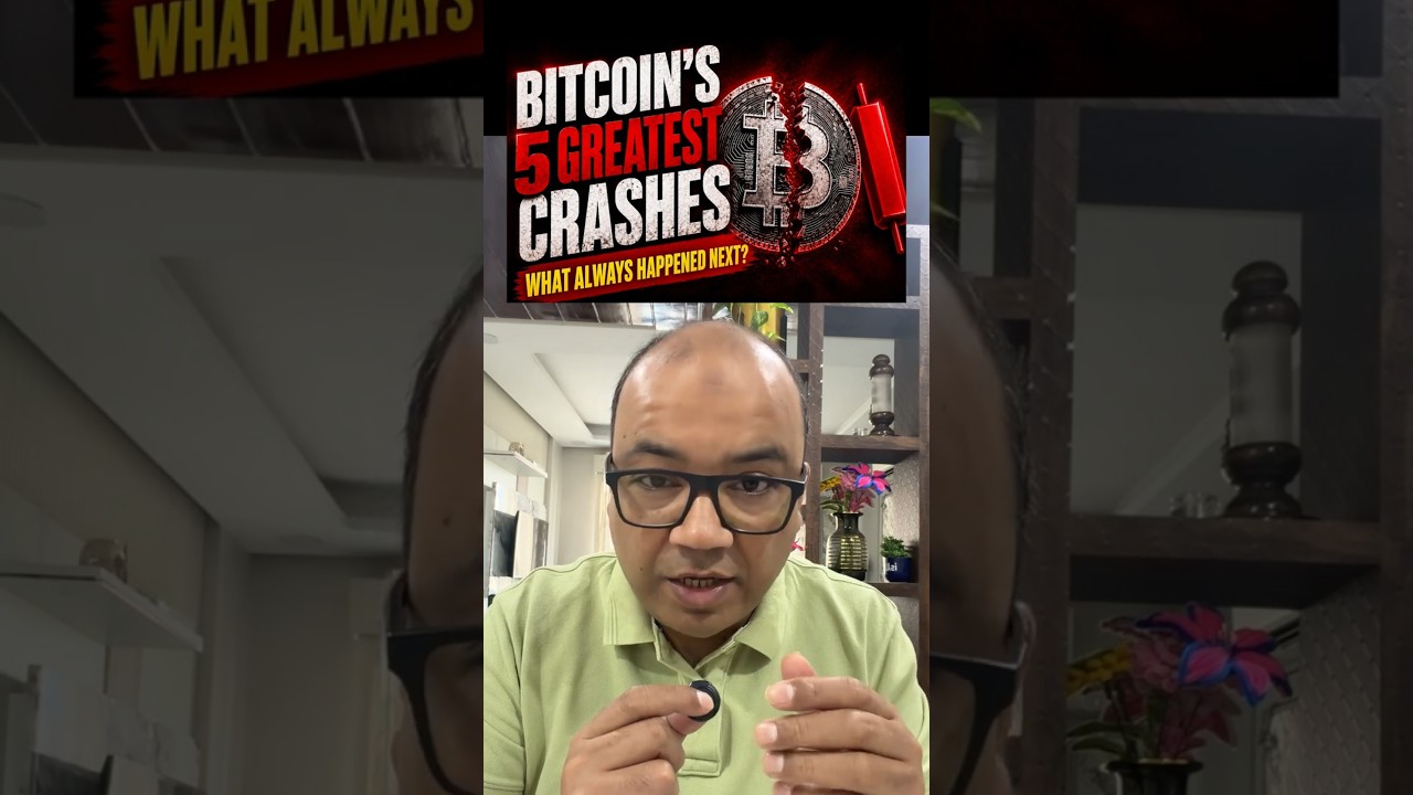 Bitcoin's 5 Greatest Crashes, What Always Happened Next?