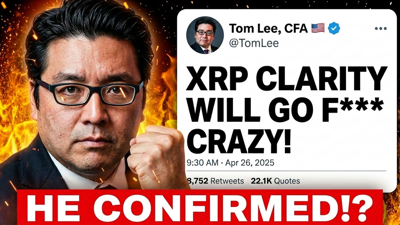 XRP-CLARITY ACT BOMBSHELL... IT'S HAPPENING (TOM LEE)