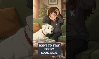 ARE YOU POOR?: Why You're Broke | ABC of Money  #money #finance  #aiart #shorts #animation