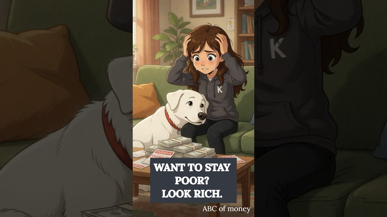 ARE YOU POOR?: Why You're Broke | ABC of Money  #money #finance  #aiart #shorts #animation