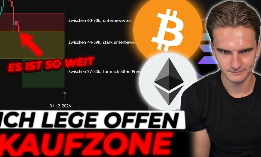 Krypto Kaufphase hat offiziell begonnen (klare Aussagen, mit Zahlen)
