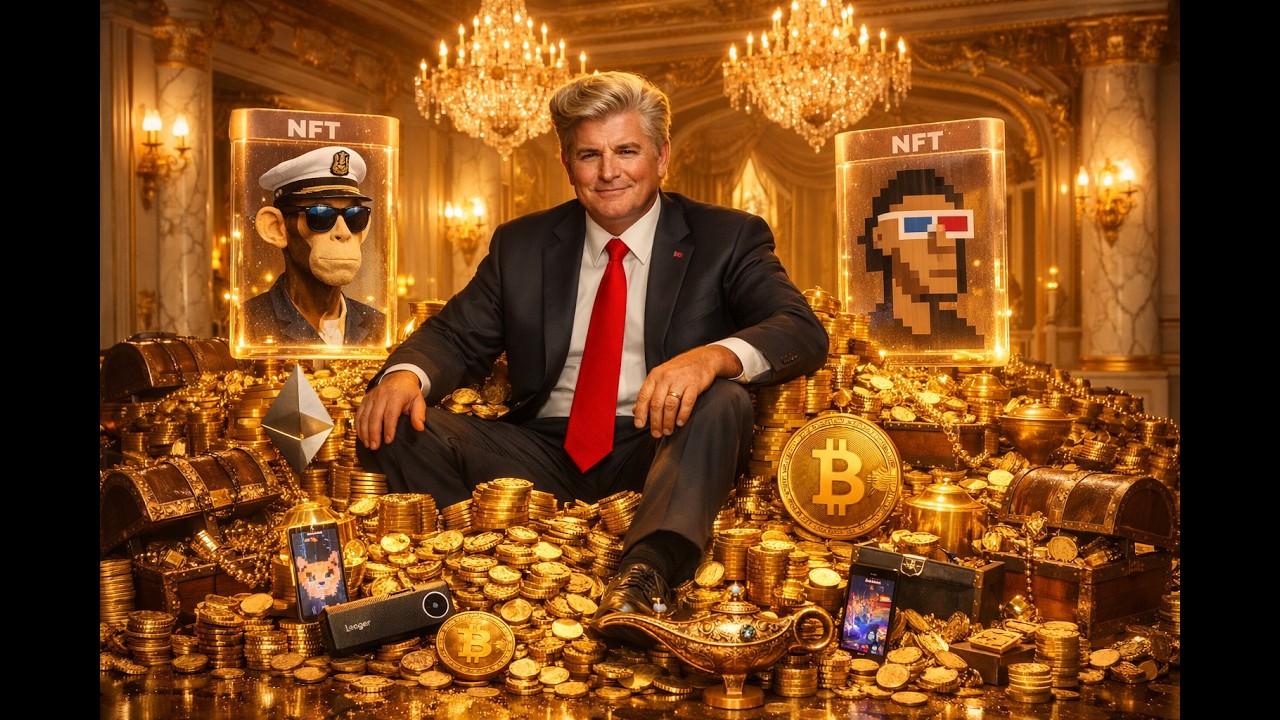 45 claims $1 billion in crypto gains and other grifts - a tarot reading