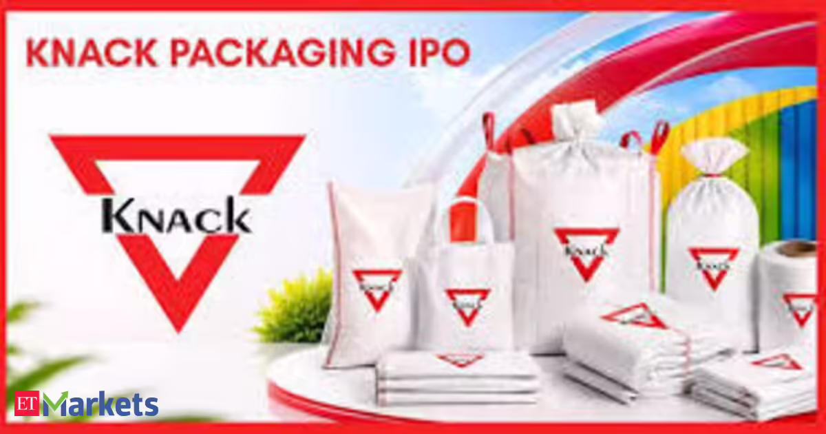 Knack Packaging IPO Day 3: Issue subscribed 83x at close; GMP signals 17% listing gain