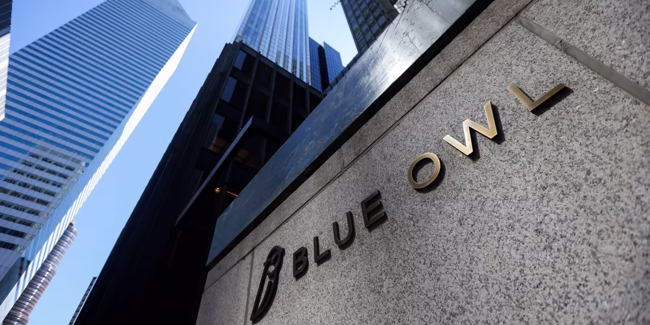 Blue Owl Stock Rises as Exit Rush Eases