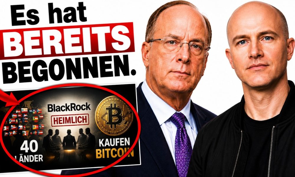 SIE HABEN GELOGEN! 40 Staaten kaufen den Bitcoin-Markt leer (Geheimplan Blackrock)