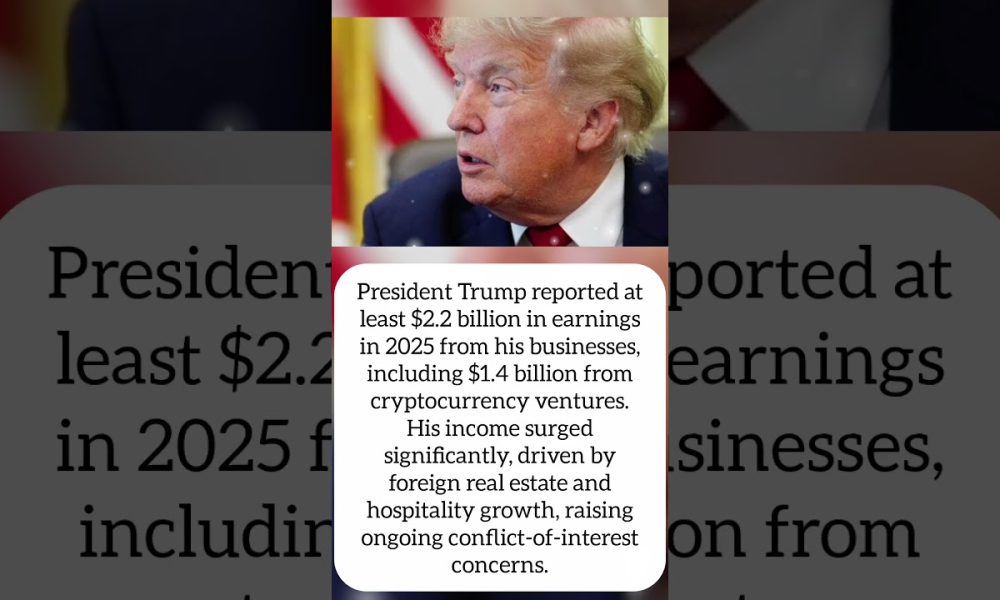Trump $2.2 Billion Crypto Real Estate Windfall