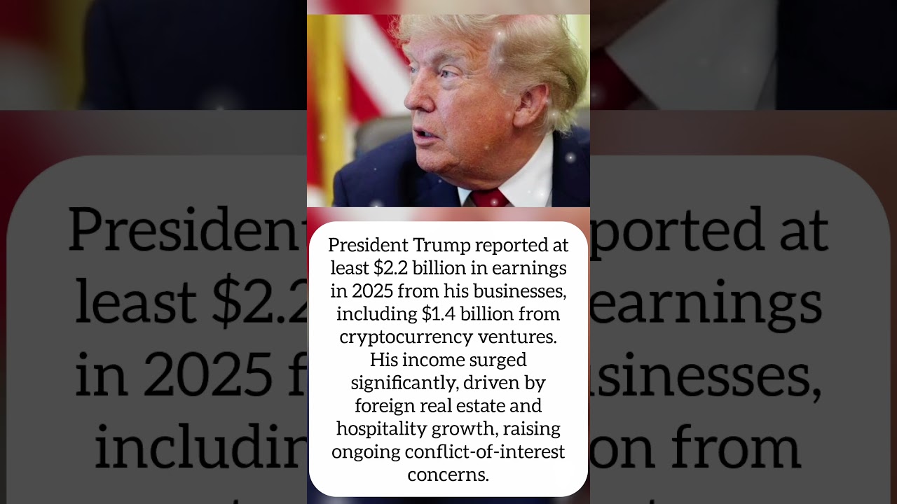 Trump $2.2 Billion Crypto Real Estate Windfall