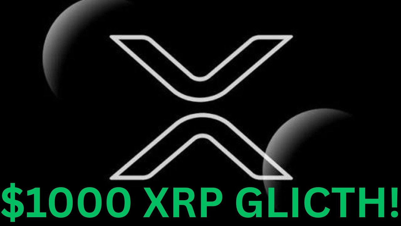 XRP OVERNIGHT THIS IS IT !!!! XRP $1000 PRICE GLITCH !!!!