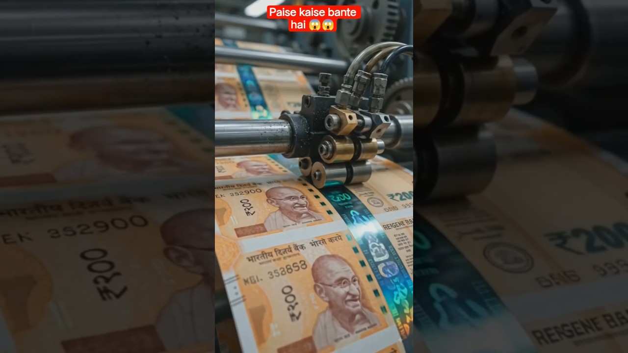 factory me 200 rupay ka note  kese banta hai #moneysaving  #money #shorts