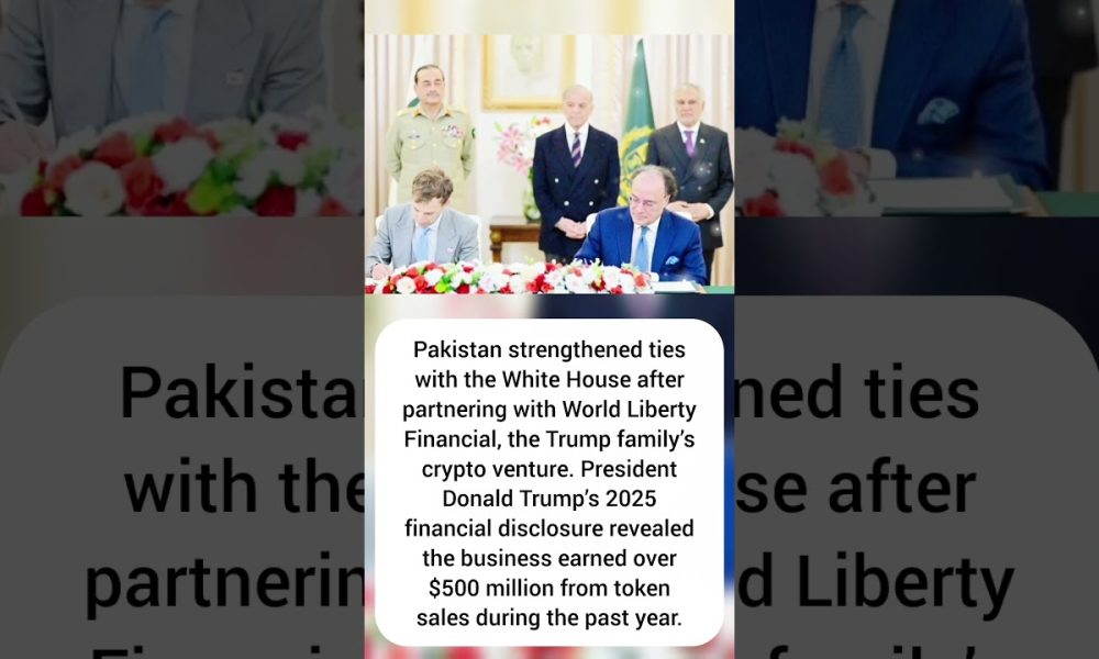 Pakistan’s Crypto Deal Boosts Trump Family Fortune