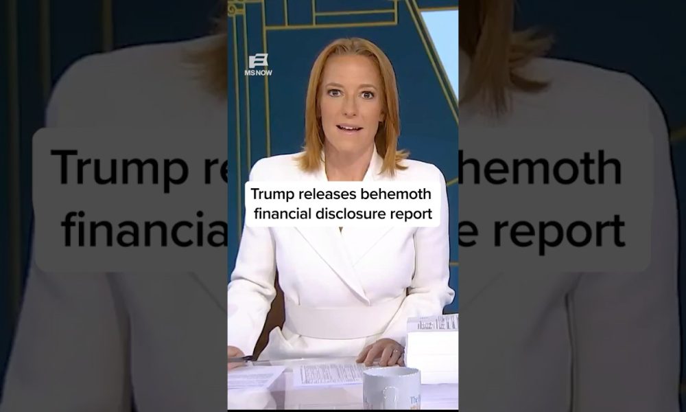 Trump releases behemoth financial disclosure report