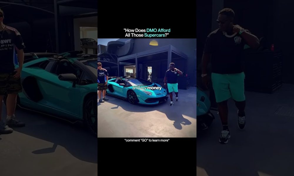 HOW DOES DMO AFFORD ALL THOSE SUPERCARS? #automobile #motivation #cars #lifestyle #money #fyp