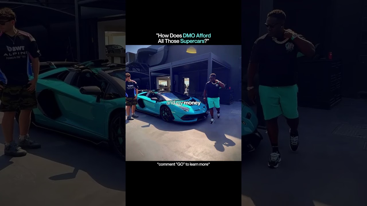 HOW DOES DMO AFFORD ALL THOSE SUPERCARS? #automobile #motivation #cars #lifestyle #money #fyp
