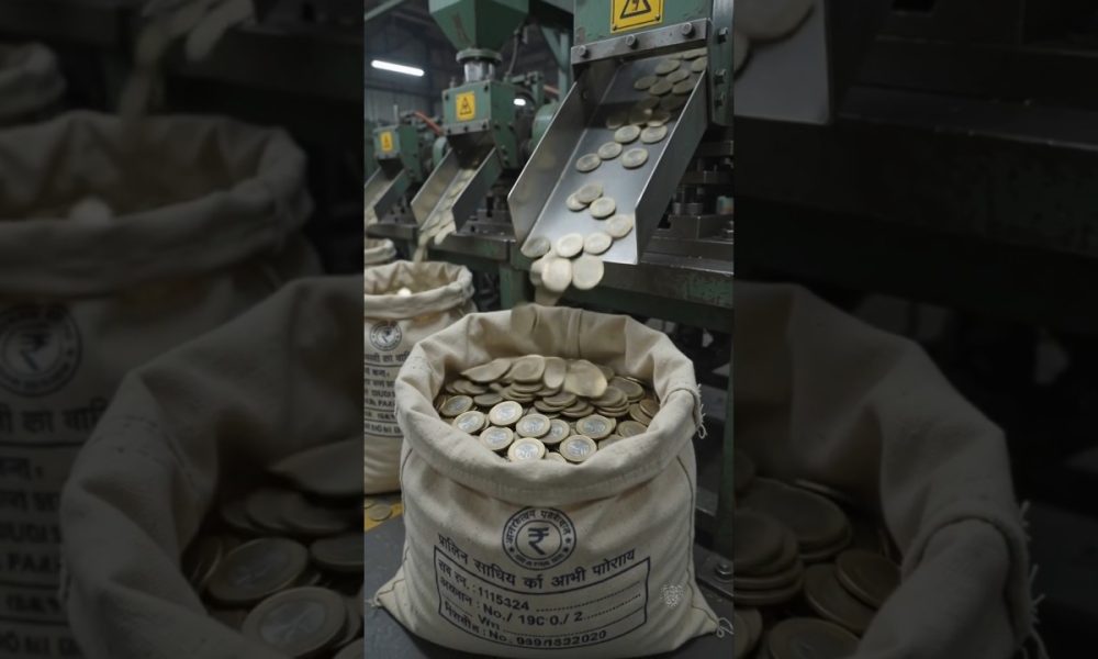 factory me 20 rupay ka coin   kese banta hai #moneysaving  #money #shorts