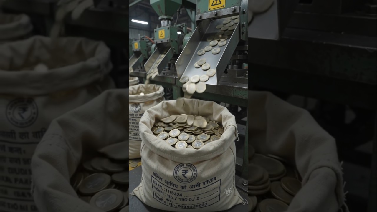 factory me 20 rupay ka coin   kese banta hai #moneysaving  #money #shorts