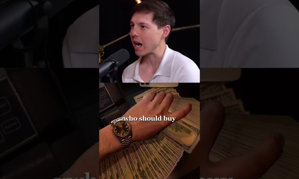 Who Should Buy a Watch? #wealth #finance #podcast