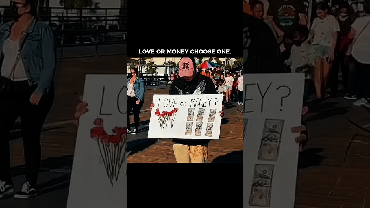 Love or Money Choose one. #motivation #money #success #love #mindset