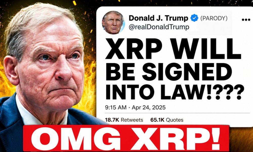 LIVE ON AIR: "XRP WILL BE SIGNED INTO LAW???" (IT'S HAPPENING)