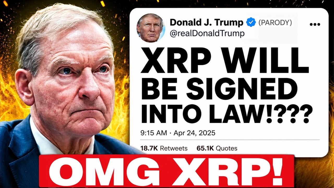 LIVE ON AIR: "XRP WILL BE SIGNED INTO LAW???" (IT'S HAPPENING)