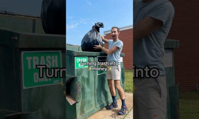 Turning a bag of trash into money