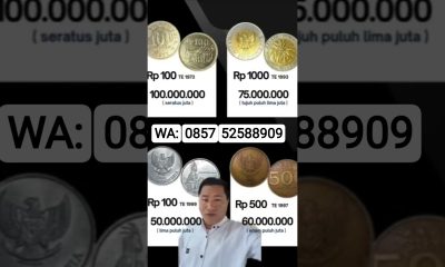 WA : 085752588909 #kolektor #uang #satuklikuntukwujudkanimpianmu #coin #duit #banyakuang