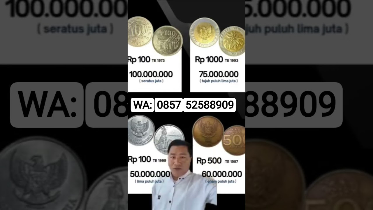 WA : 085752588909 #kolektor #uang #satuklikuntukwujudkanimpianmu #coin #duit #banyakuang