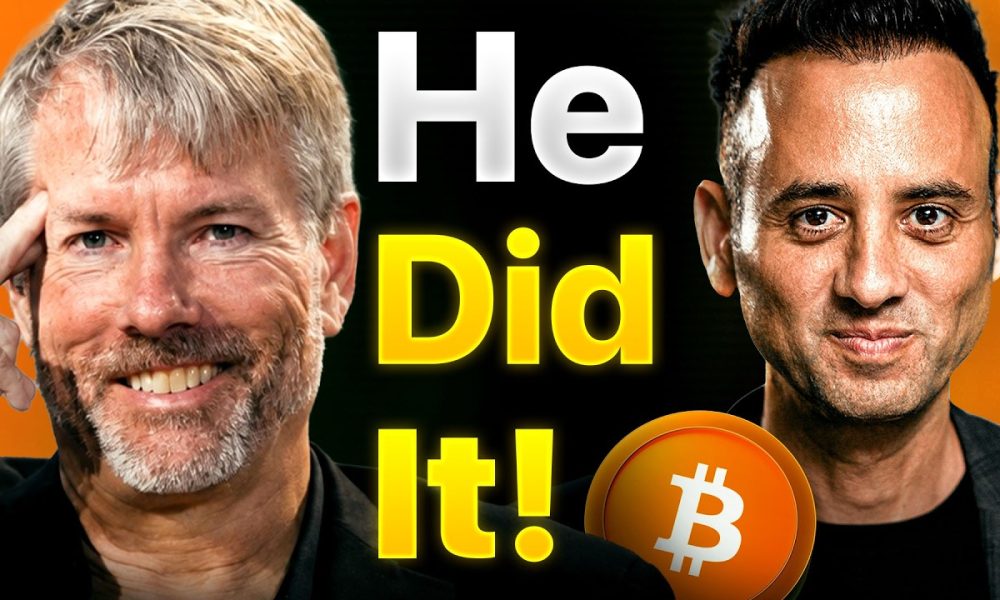 Michael Saylor Did It & Bitcoin’s about to Pump! (Here's Why)