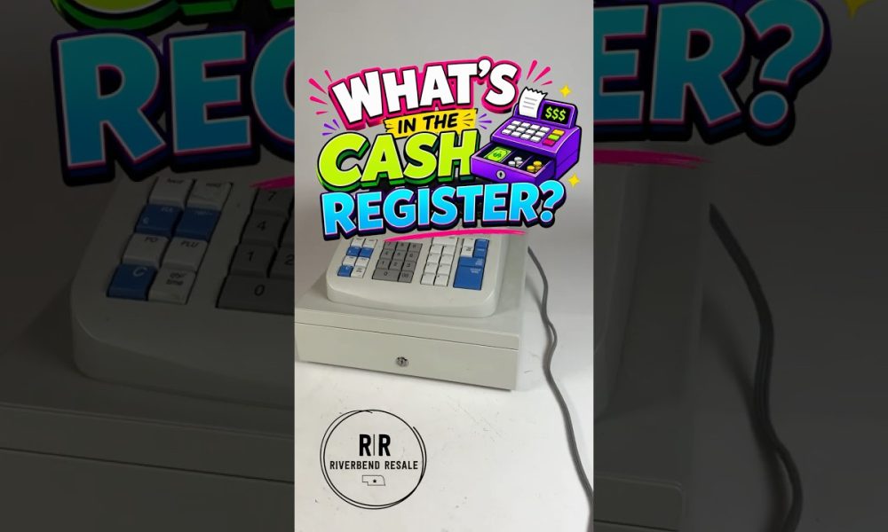 Whats Hidden Inside This Cash Register?  #treasure #reselling #money