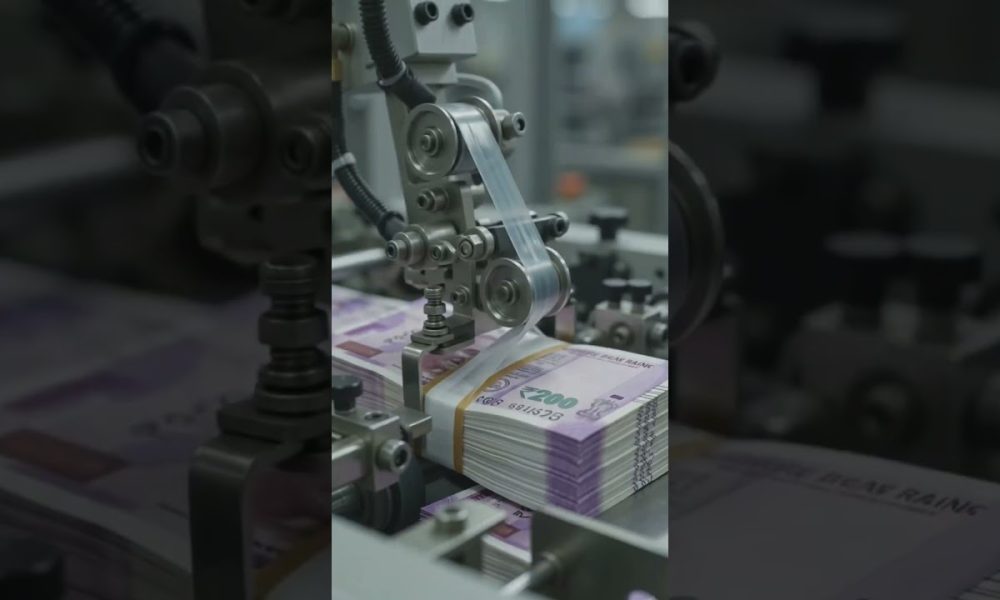 factory mein 100 ke note kaise bante hain #moneysaving #money #print