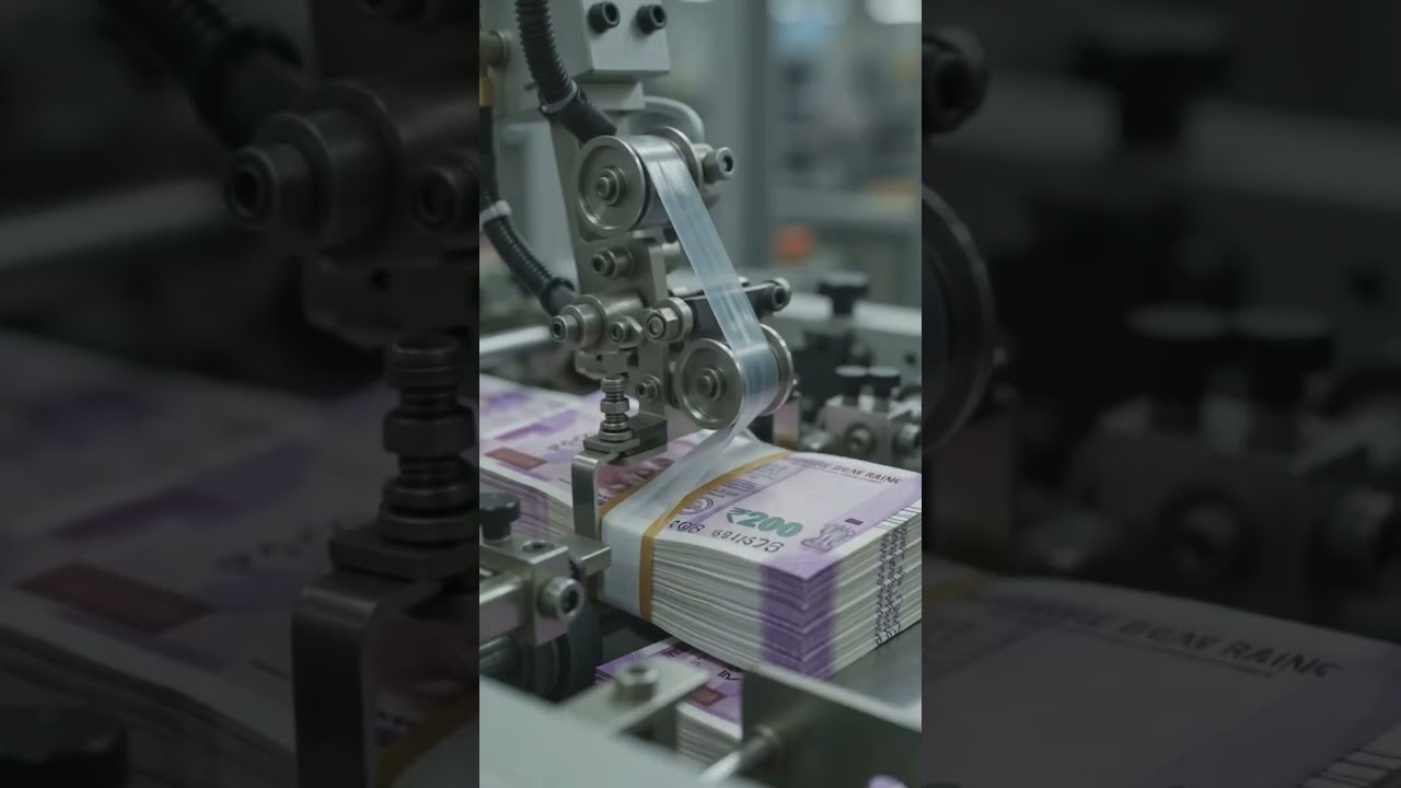 factory mein 100 ke note kaise bante hain #moneysaving #money #print