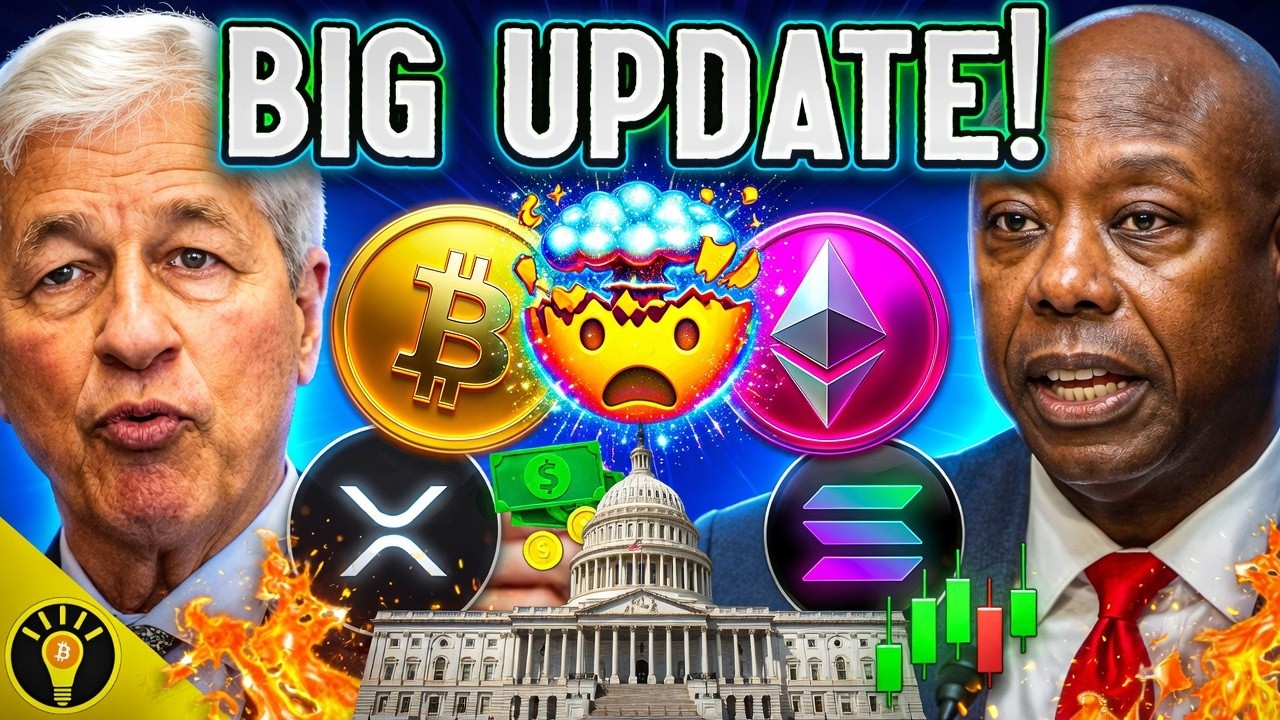HUGE CLARITY ACT NEWS! JPMORGAN BLOCKCHAIN, RIPPLE XRPL LENDING, & BLACKROCK ETHENA ENA!