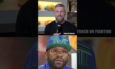 "What's going on?!" Carl Froch discusses Floyd Mayweather Jr financial issues