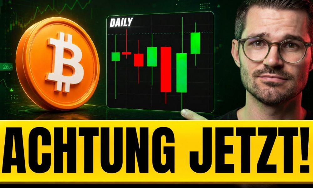 DAS GAB ES SEIT 3 MONATEN NICHT: Startet jetzt das Bitcoin-Comeback?!