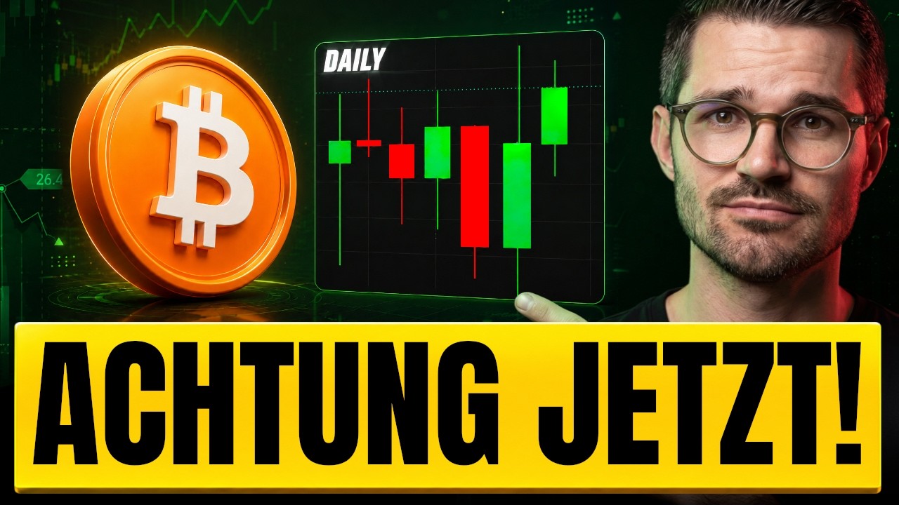 DAS GAB ES SEIT 3 MONATEN NICHT: Startet jetzt das Bitcoin-Comeback?!