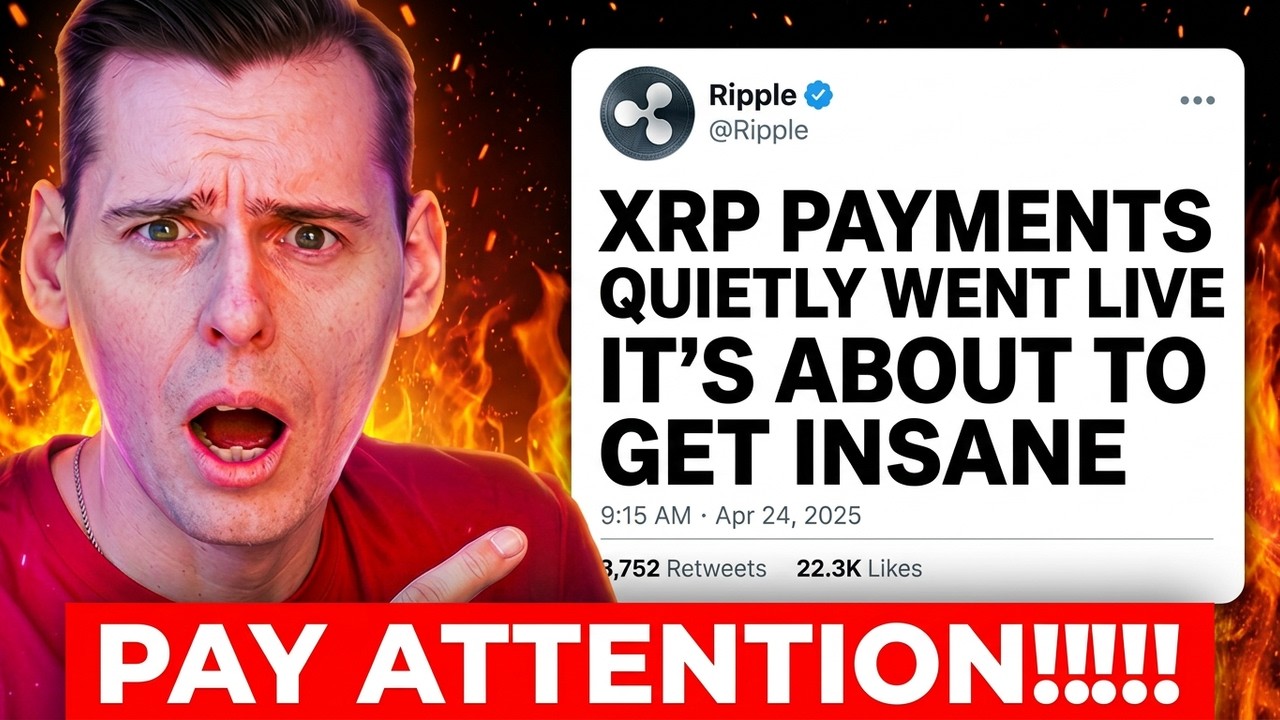 THIS IS SERIOUS... XRP JUST SECRETLY WENT LIVE WITH GLOBAL PAYMENTS!!??