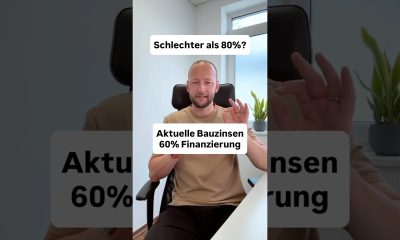 Bauzinsen aktuell - 60% Finanzierung Juli 2026 #baufinanzierung
