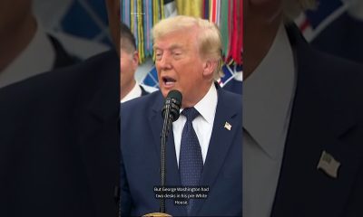 Trump defends family’s $1 billion crypto earnings, points at George Washington
