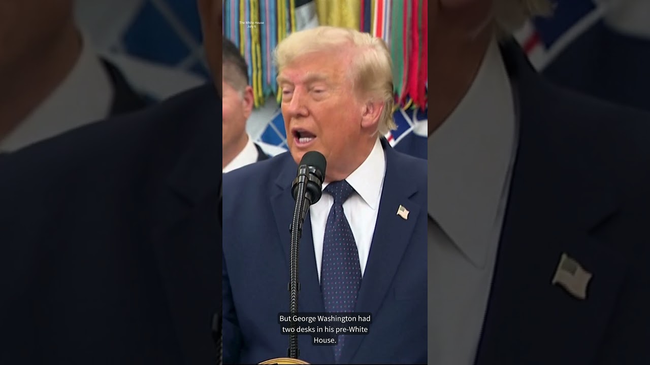 Trump defends family’s $1 billion crypto earnings, points at George Washington