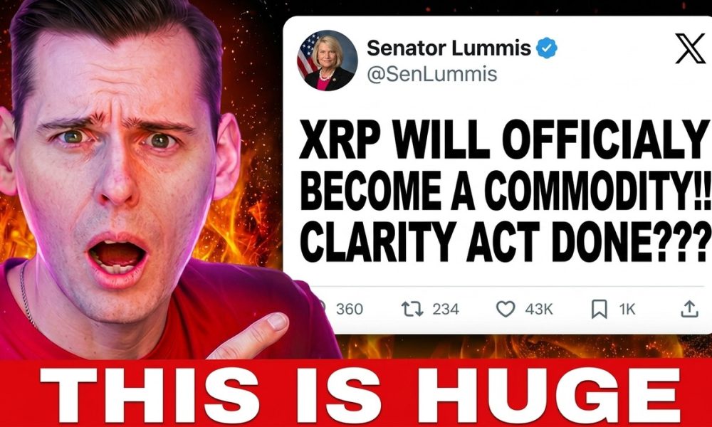 OMFG XRP IS ABOUT TO GET COMMODITY STATUS!!! (CLARITY ACT BOMBSHELL)