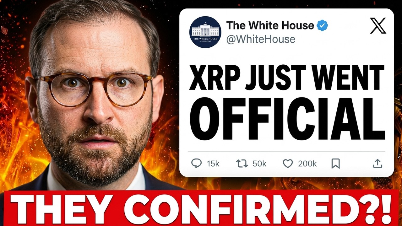 XRP JUST WENT OFFICIAL.. WHITE HOUSE CONFIRMED!