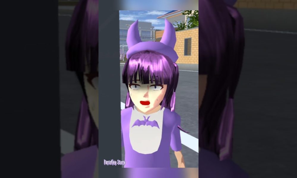 ada uang misterius didalam kantong plastik #sakuraschoolsimulator #shorts